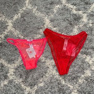 ✨String Bikini / Crotchless High Leg Panties